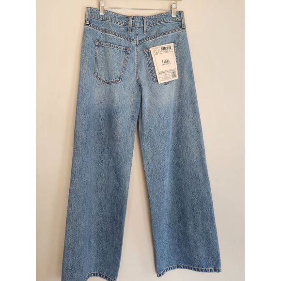 SER.O.YA Fiona Low Rise Wide Leg Jeans - Picture 9 of 12